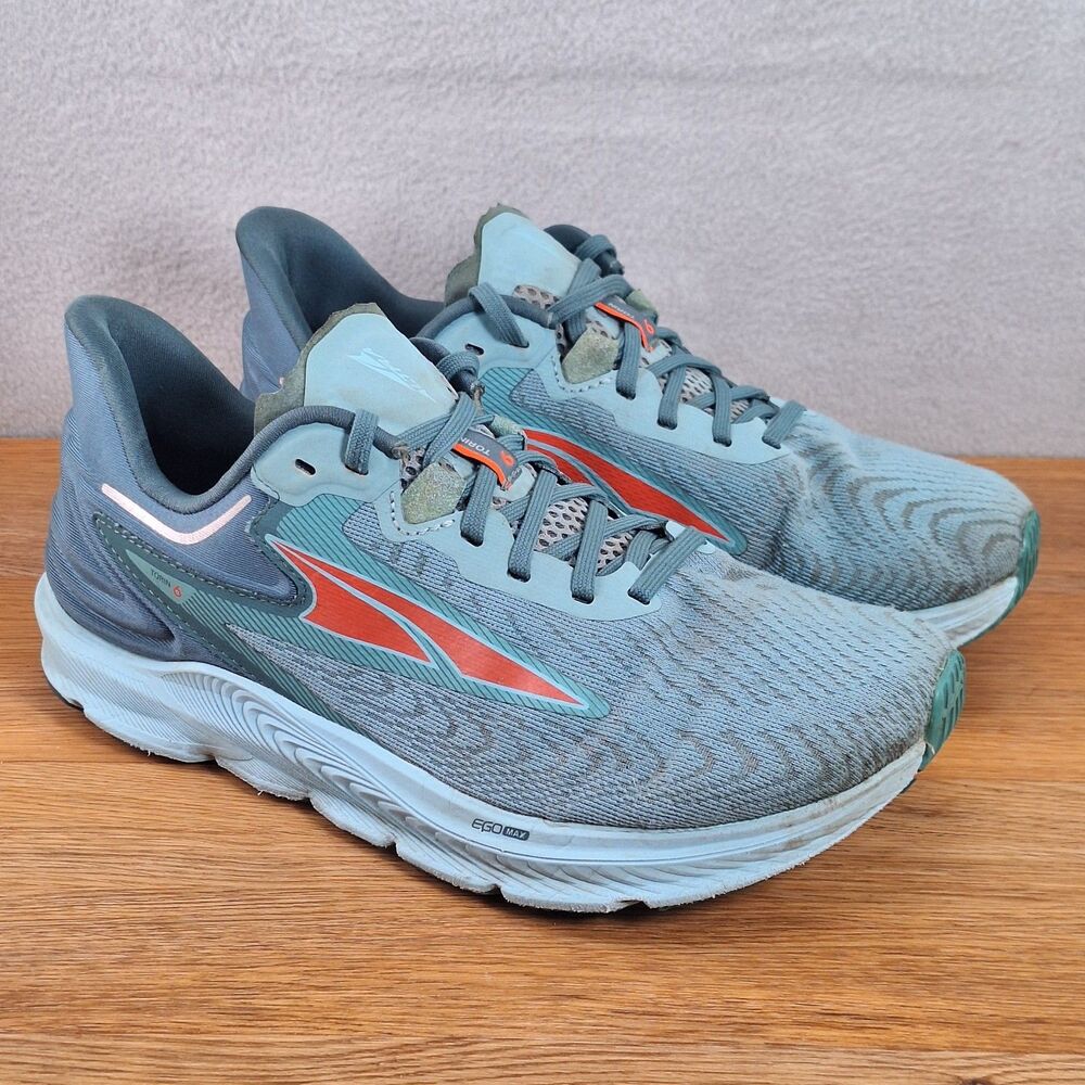 Altra Torin 6 Women's 7.5 Road Running Shoes Light Blue Cushioned Lightweight